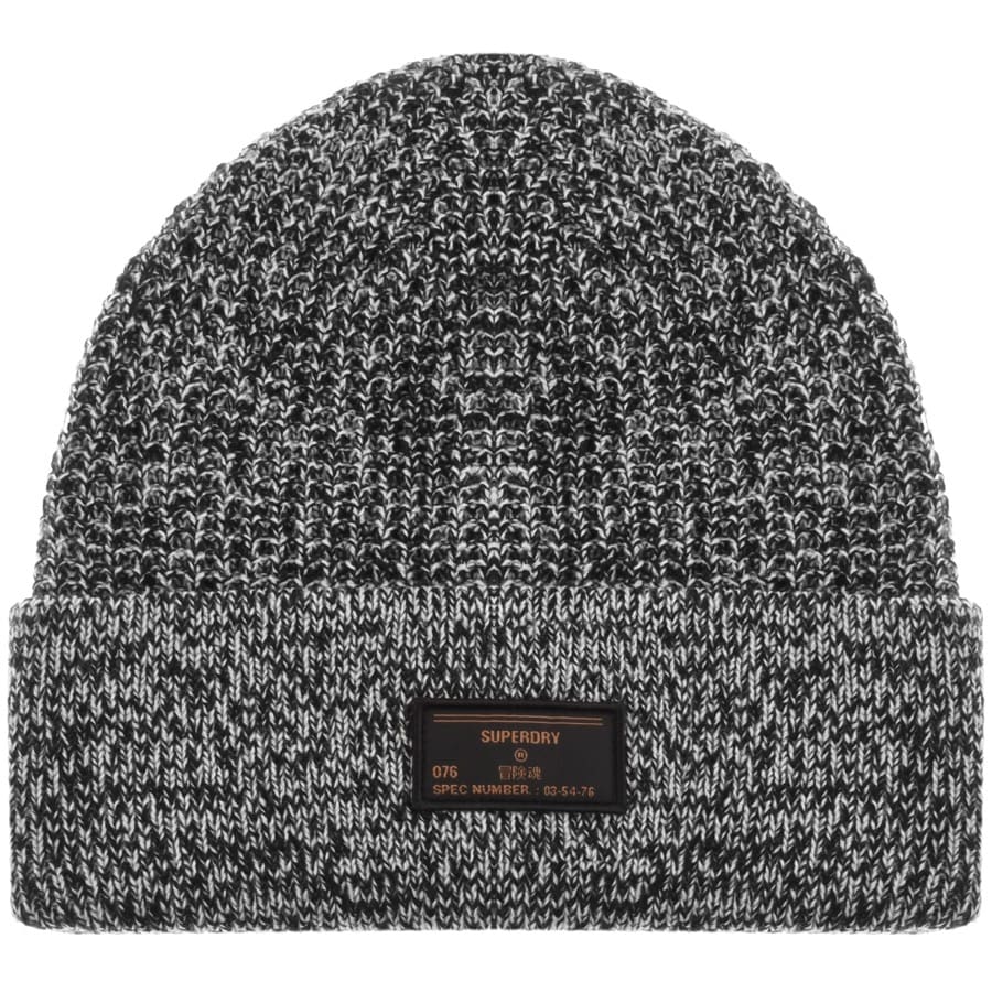 Alternative Image for ProductSuperdry Stockholm Knit Beanie Hat Black1